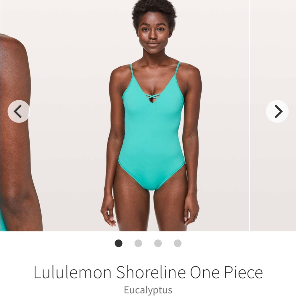 NWT Lululemon Shoreline One Piece in Eucalyptus